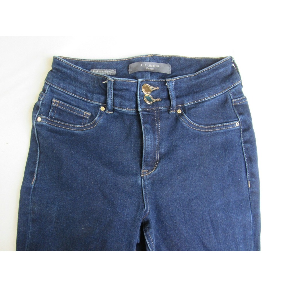 The Limited Jeans Dark Wash High Rise Jegging Women's Size 2R - Picture 3 of 7